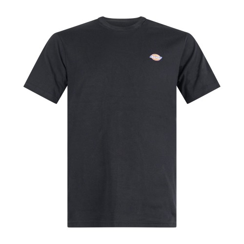 Dickies - T-shirt nero con stampa logo sul fronte per uomo | dk0a4xdbblk1
