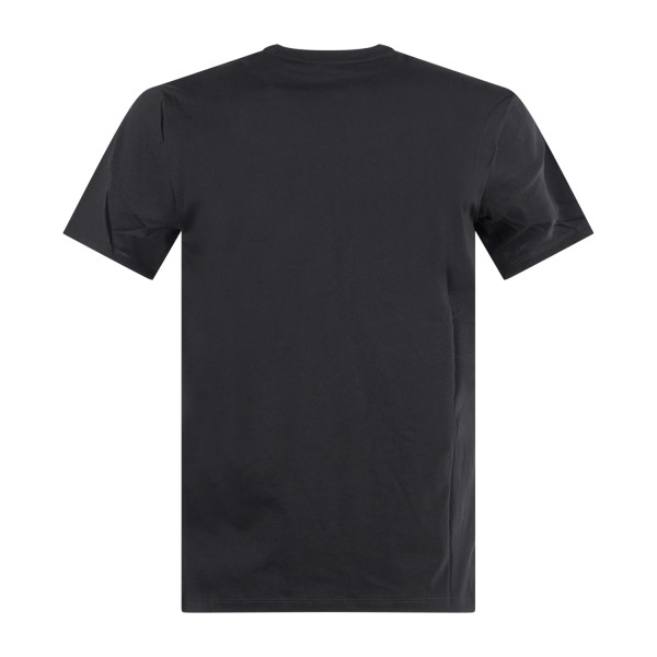 Armani Exchange - T-shirt nero con logo a box sul petto per uomo | xm001425