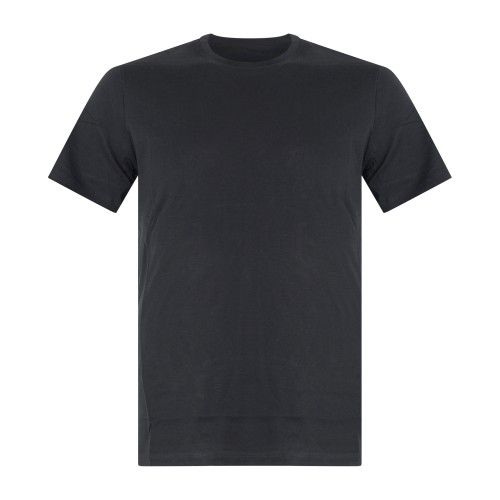 Armani Exchange - T-shirt nera in cotone Pima per uomo | 8nzt74 zja5z 1200