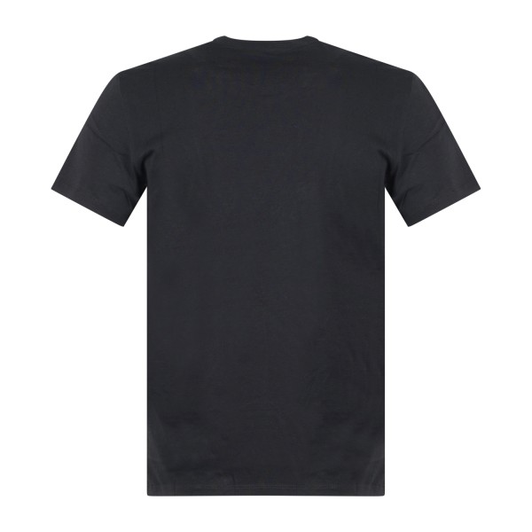Armani Exchange - T-shirt nera in cotone Pima per uomo | 8nzt74 zja5z 1200