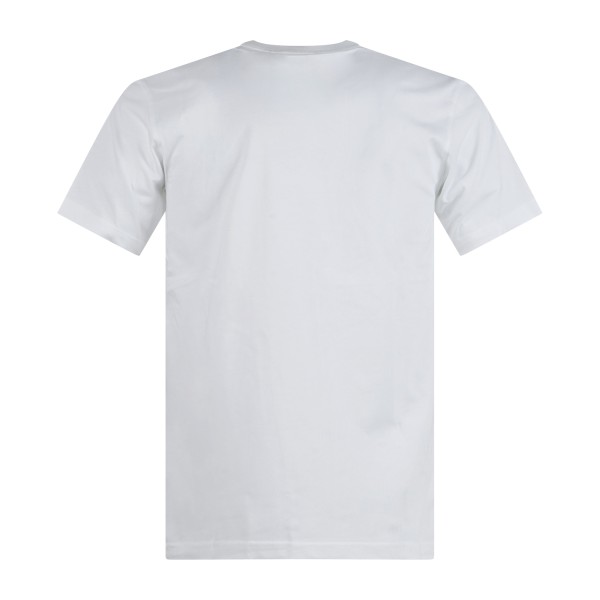 Dickies - T-shirt bianco con stampa logo sul fronte per uomo | dk0a4xdbwhx1