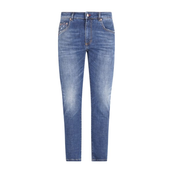 Camouflage - Jeans denim Rocco 5 tasche slim vintage per uomo | d139 c074 rocco