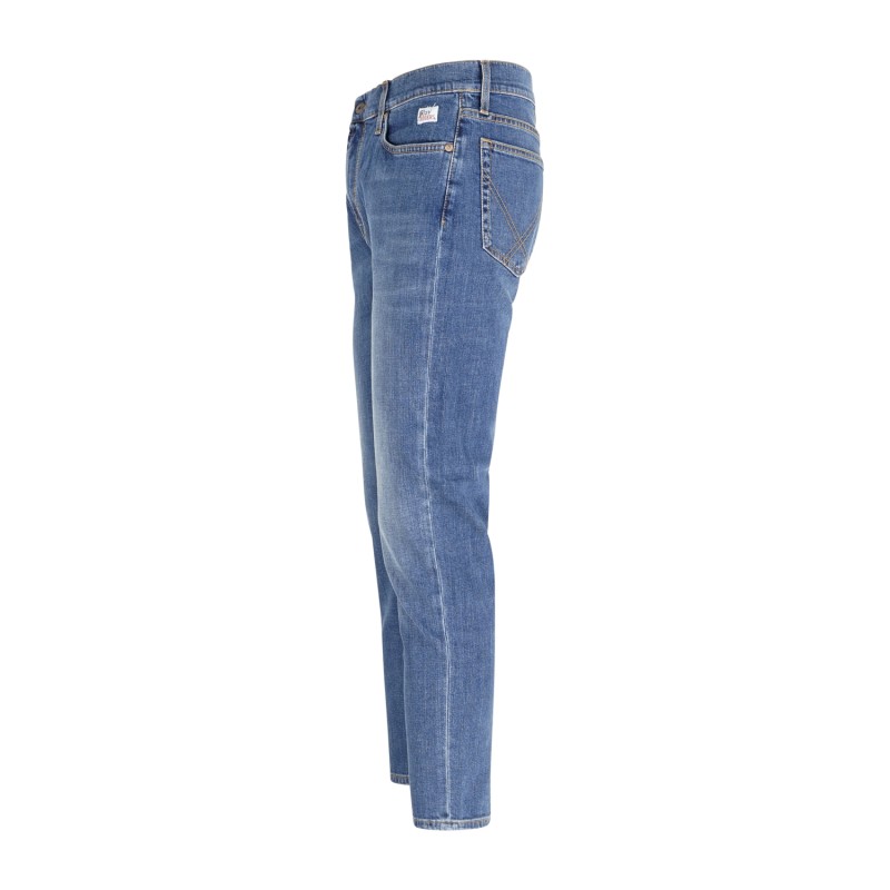 Roy Roger's - Jeans denim 5 tasche dapper carrot fit per uomo | rru108d0210028