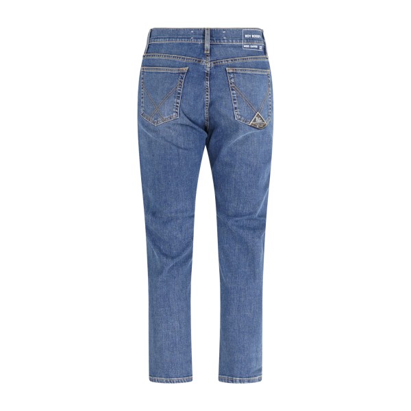 Roy Roger's - Jeans denim 5 tasche dapper carrot fit per uomo | rru108d0210028