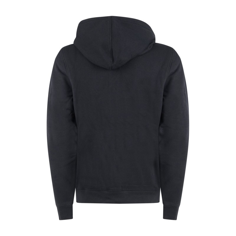 Dickies - Felpa nera Oakport zip con cappuccio e chiusura integrale per uomo |