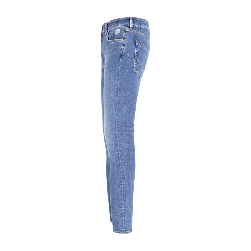 Roy Roger's - Jeans denim medio 317 Oxnard 5 tasche skinny fit per uomo |