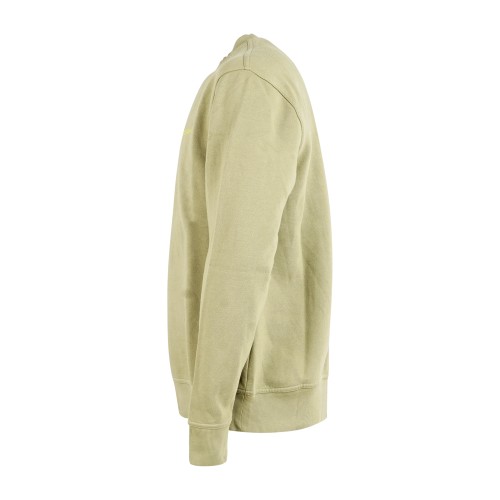 Dickies - Felpa verde Plentywood girocollo e ricamo logo sul petto per uomo | 2