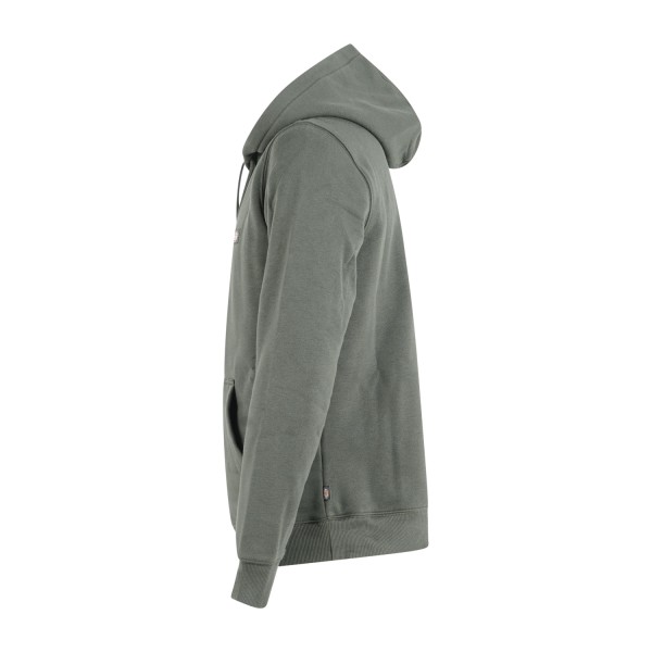 Dickies - Felpa verde con cappuccio con patch logo per uomo | dk0a4xcdogx1