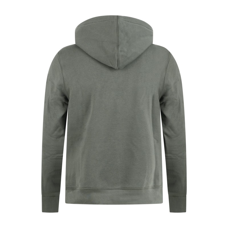 Dickies - Felpa verde con cappuccio con patch logo per uomo | dk0a4xcdogx1