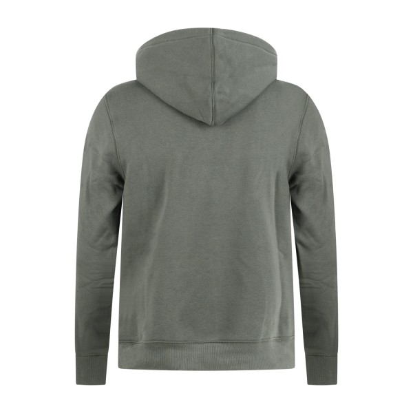 Dickies - Felpa verde con cappuccio con patch logo per uomo | dk0a4xcdogx1