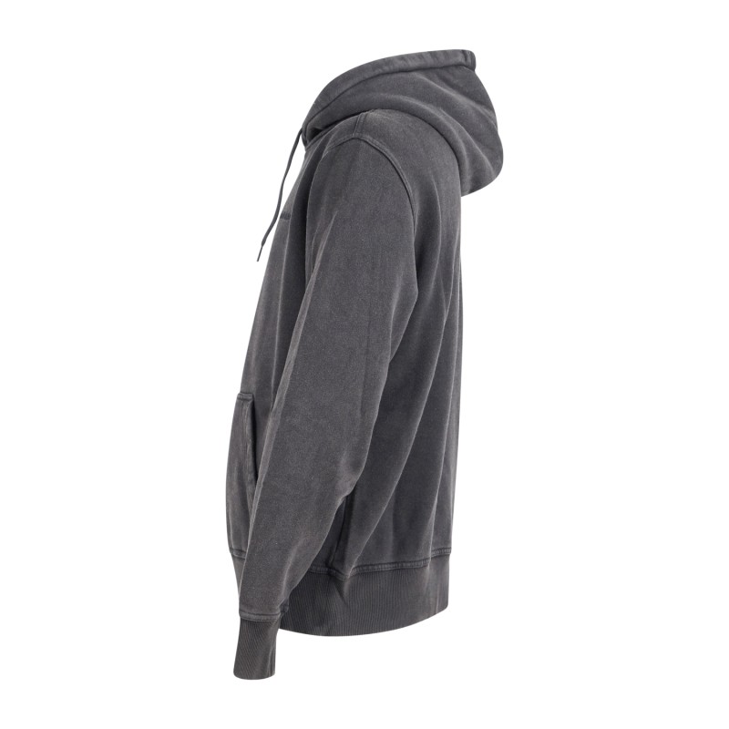 Dickies - Felpa nero Plentywood con cappuccio e ricamo logo sul petto per uomo