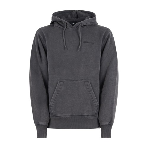 Dickies - Felpa nero Plentywood con cappuccio e ricamo logo sul petto per uomo