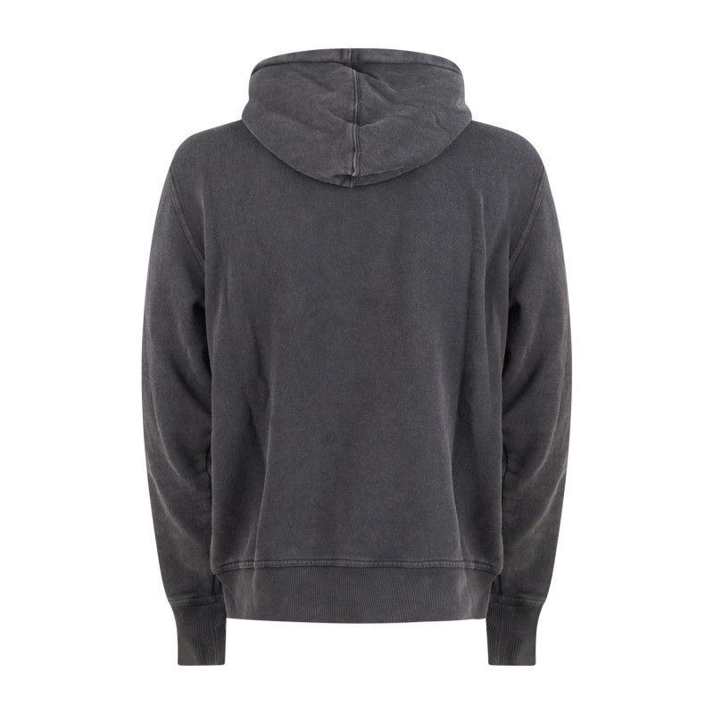 Dickies - Felpa nero Plentywood con cappuccio e ricamo logo sul petto per uomo