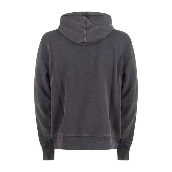 Dickies - Felpa nero Plentywood con cappuccio e ricamo logo sul petto per uomo