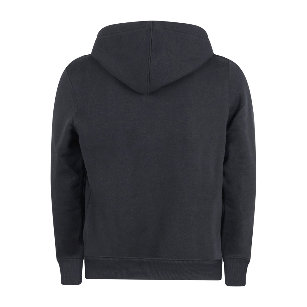 Dickies - Felpa nera con cappuccio con patch logo per uomo | dk0a4xcdblk1