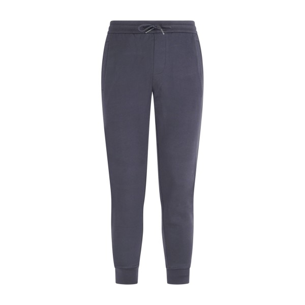 Armani Exchange - Pantalone tuta blu con patch logo sul retro per uomo |