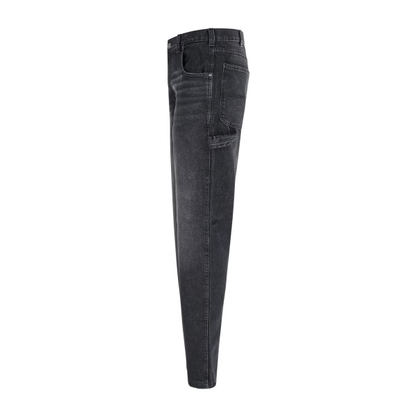 Dickies - Jeans nero Garyville 5 tasche con tasca laterale per uomo |