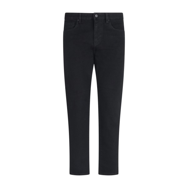 Armani Exchange - Jeans nero 5 tasche stretch straight fit per uomo | xm000069