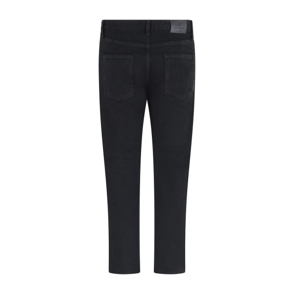 Armani Exchange - Jeans nero 5 tasche stretch straight fit per uomo | xm000069