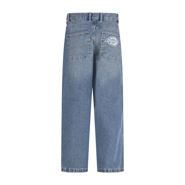 Dickies - Jeans denim Hilham 5 tasche con gamba extra loose per uomo |