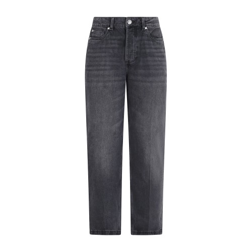 Richmond X - Jeans nero Sankro loose fit 5 tasche per uomo | uma25021je sdl d.