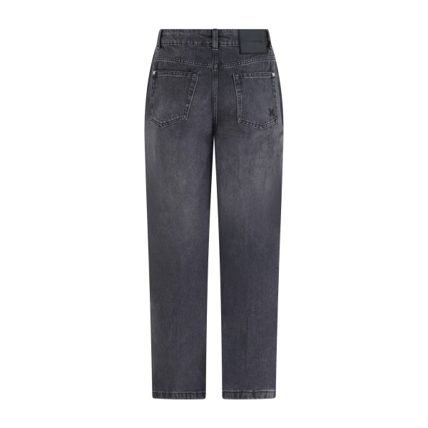 Richmond X - Jeans nero Sankro loose fit 5 tasche per uomo | uma25021je sdl d.