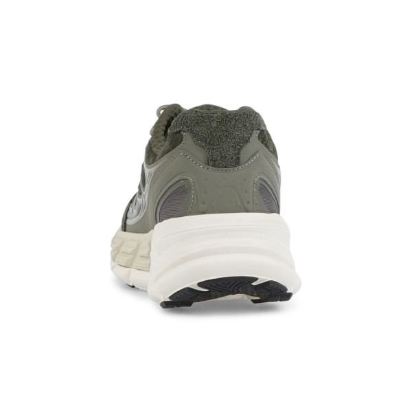 Barracuda - Sneakers verde in pelle scamosciato e tessuto tecnico Round one per
