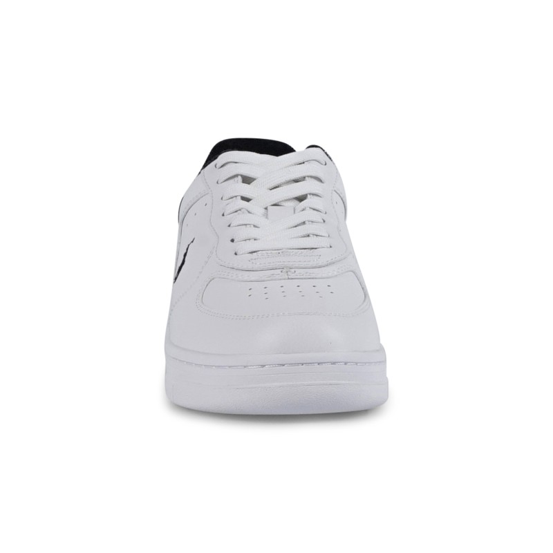 Polo Ralph Lauren - Sneakers bianca Masters crt in pelle con tallone a