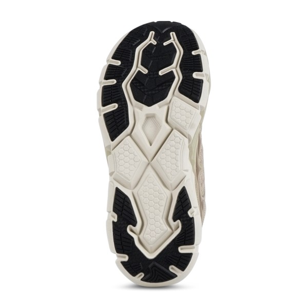 Barracuda - Sneakers beige in pelle scamosciato e tessuto tecnico Round one per