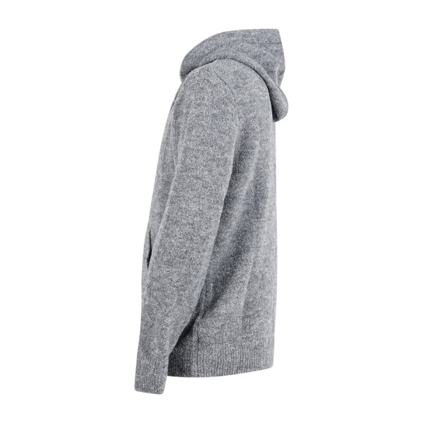 Officina36 - Maglione grigio con cappuccio per uomo | cuar46 grigio
