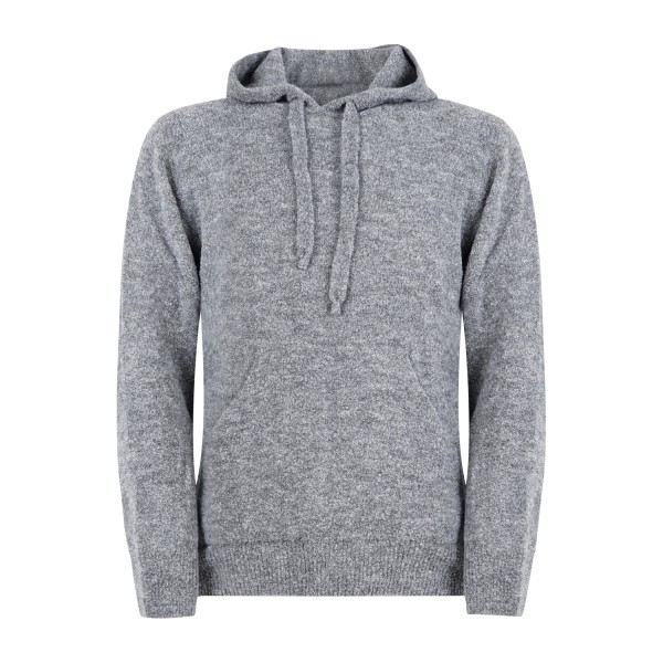 Officina36 - Maglione grigio con cappuccio per uomo | cuar46 grigio