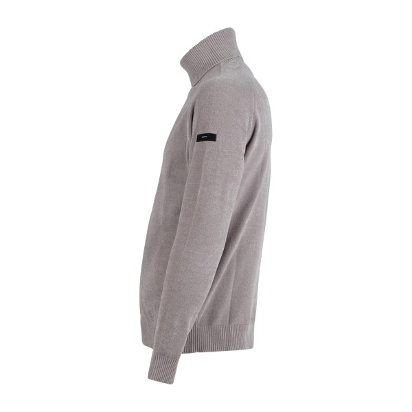 Unity - Dolcevita beige in ciniglia con filati tecnici per uomo | kn-popov