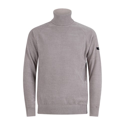 Unity - Dolcevita beige in ciniglia con filati tecnici per uomo | kn-popov