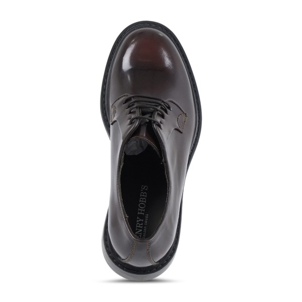 Enry Hobb's - Stringata derby pelle marrone per uomo | 23050-d-vs9 dover marrone