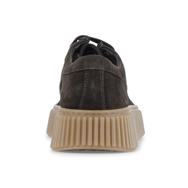 Enry Hobb's - Stringata derby marrone in suede per uomo | 23061-c-vs1 cortina