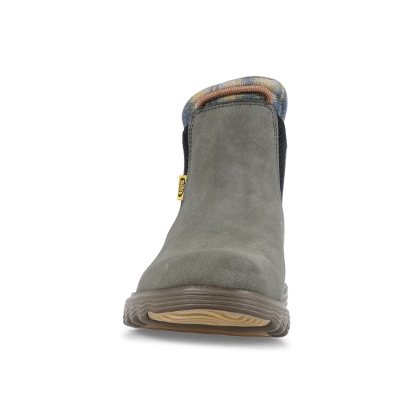 Hey Dude - Stivaletto verde in ecopelle effetto scamosciato per uomo | 42065