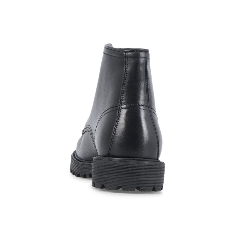 Enry Hobb's - Stivaletto nero in pelle con lacci con para extralight per uomo |