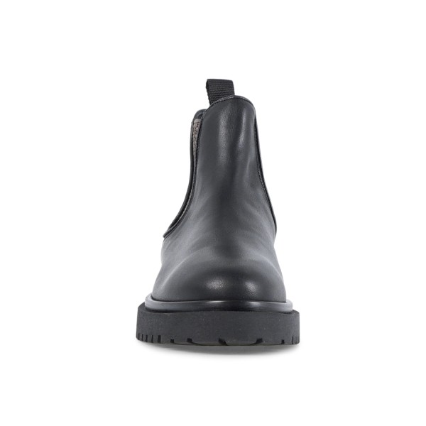 Enry Hobb's - Stivaletto nero in pelle con elastico con para extralight per