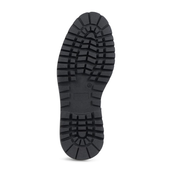 Enry Hobb's - Stivaletto nero in pelle con elastico con para extralight per