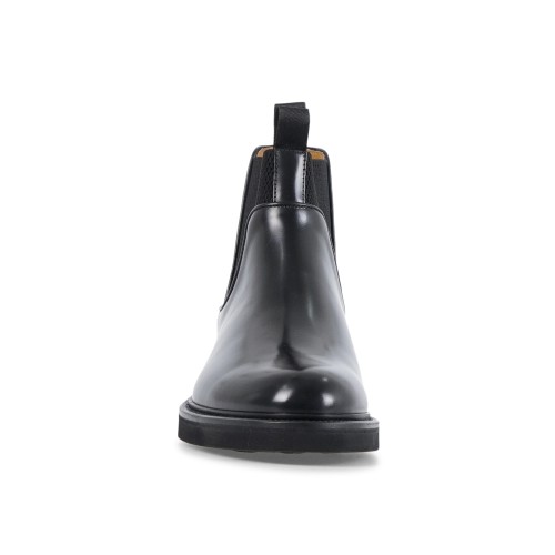 Rossi - Stivaletto nero in pelle con elastico con para extralight per uomo | 2