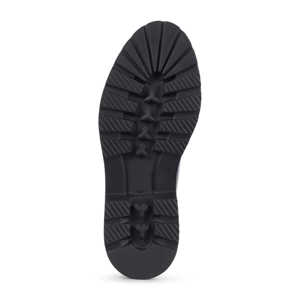 Rossi - Stivaletto nero in pelle con elastico con para alta extralight per uomo