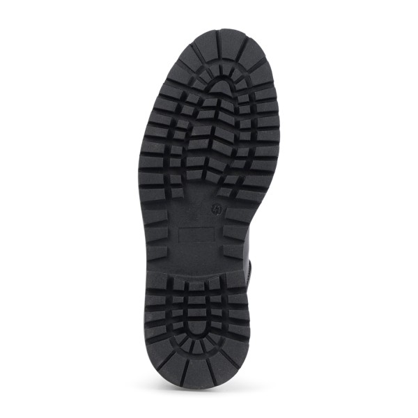 Enry Hobb's - Stivaletto marrone in pelle con elastico con para extralight per