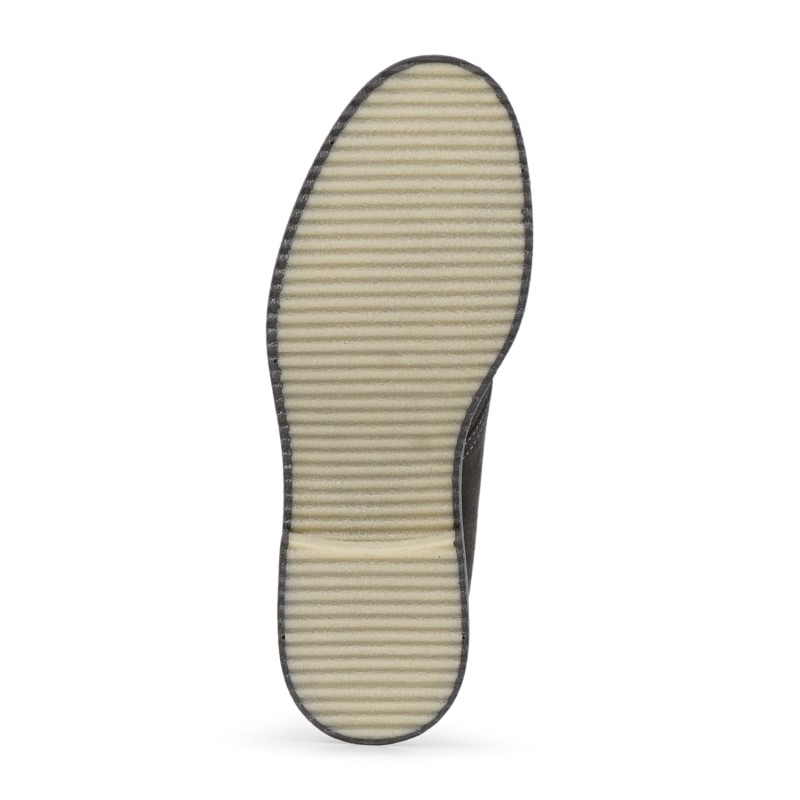 Enry Hobb's - Polacchine marrone in pelle scamosciata per uomo | 17671-c-u46