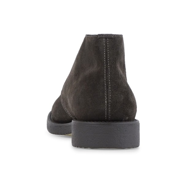 Enry Hobb's - Polacchine marrone in pelle scamosciata per uomo | 17671-c-u46