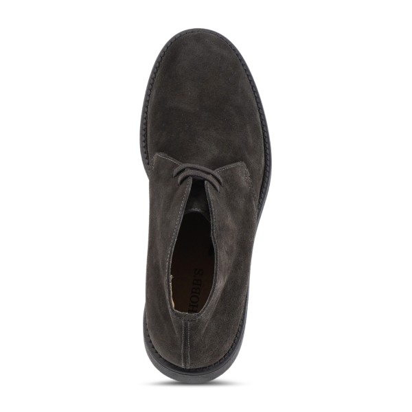 Enry Hobb's - Polacchine marrone in pelle scamosciata per uomo | 17671-c-u46