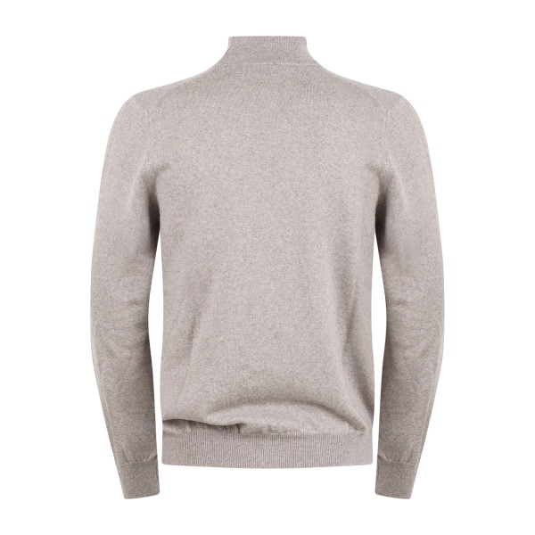 Gran Sasso - Lupetto beige in lana extrafine merinos per uomo | lupo m/l 55155