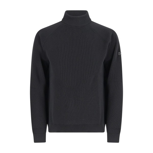 Unity - Dolcevita nero in tessuto tecnico per uomo | popov air aw black