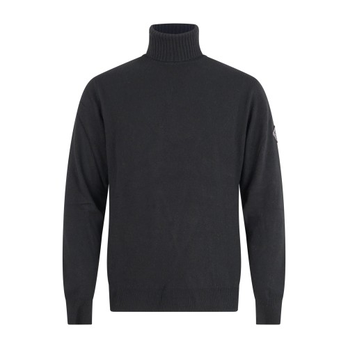 Roy Roger's - Dolcevita nero in lana e cashmere per uomo | rru505cc53xxxx c0020