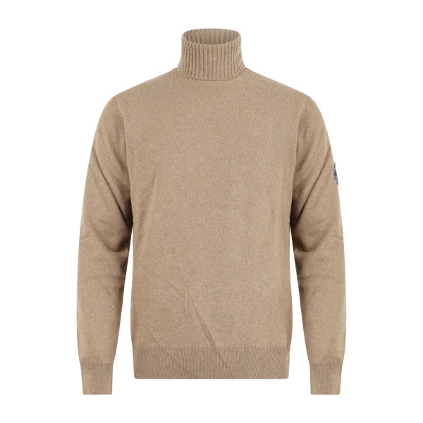 Roy Roger's - Dolcevita beige in lana e cashmere per uomo | rru505cc53xxxx