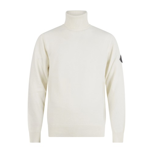 Roy Roger's - Dolcevita bianco in lana e cashmere per uomo | rru505cc53xxxx